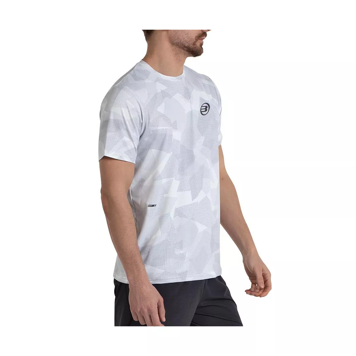 T-shirt Bullpadel Marel Blanc / Gris
