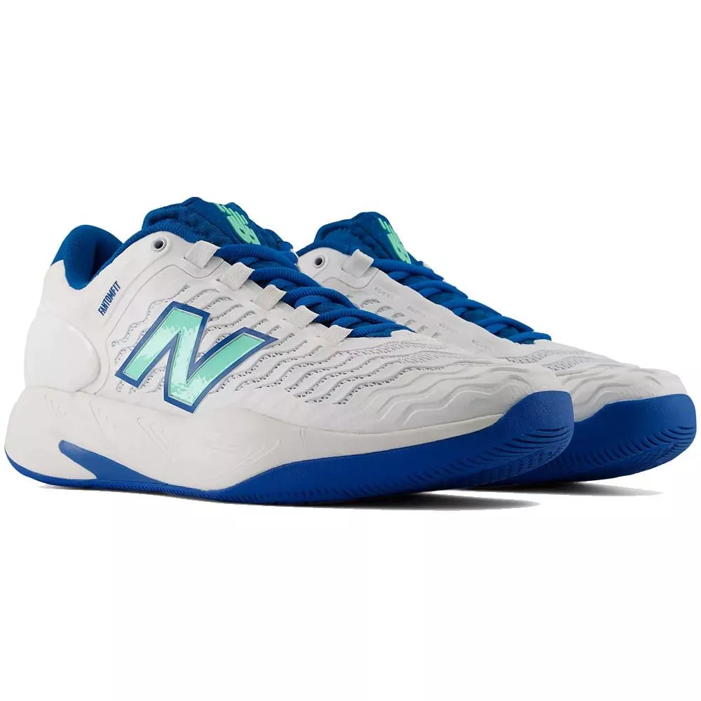 Chaussures New Balance Fresh Foam X CT-Rally v2 Blanc / Bleu