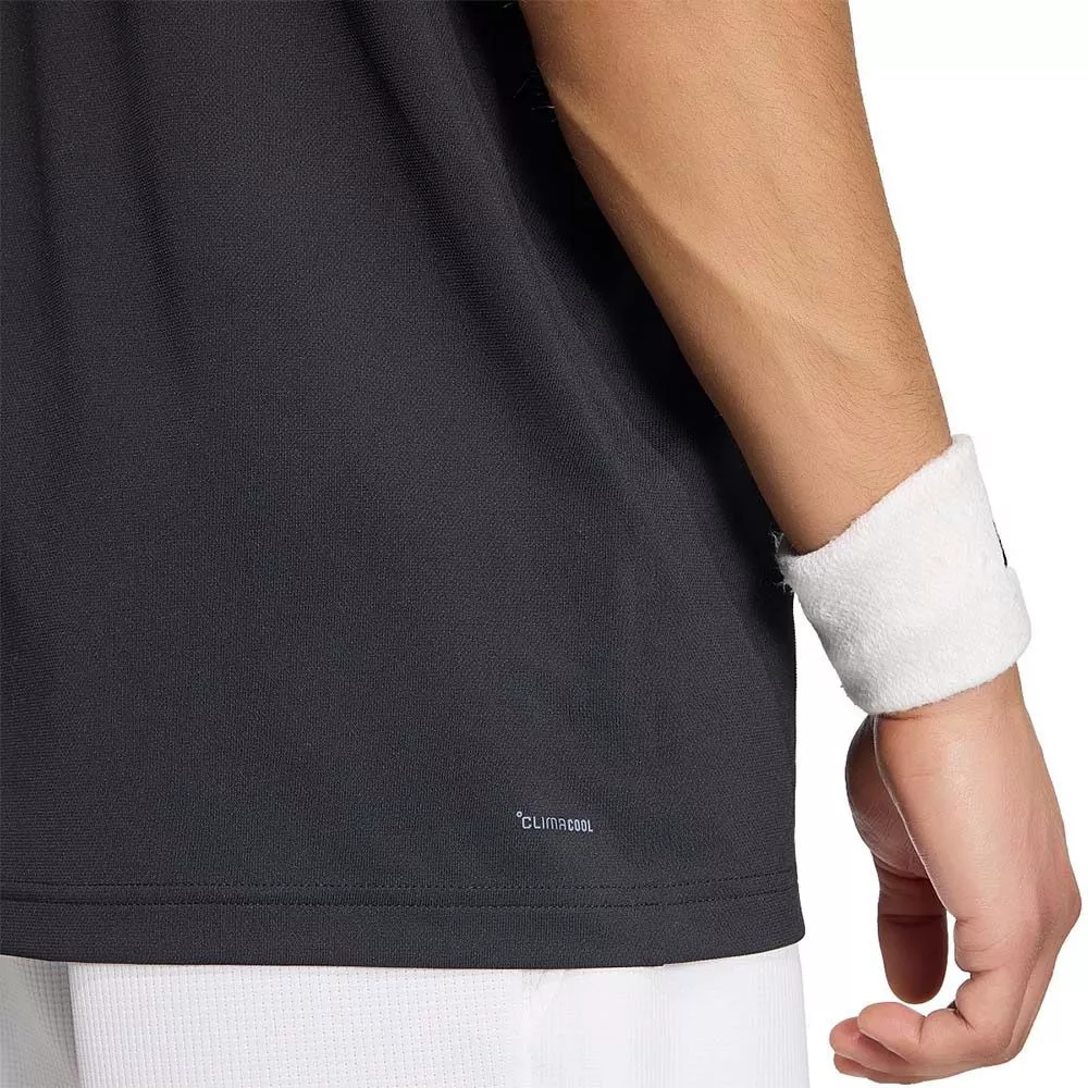 T-Shirt Adidas Tennis Classics Noir