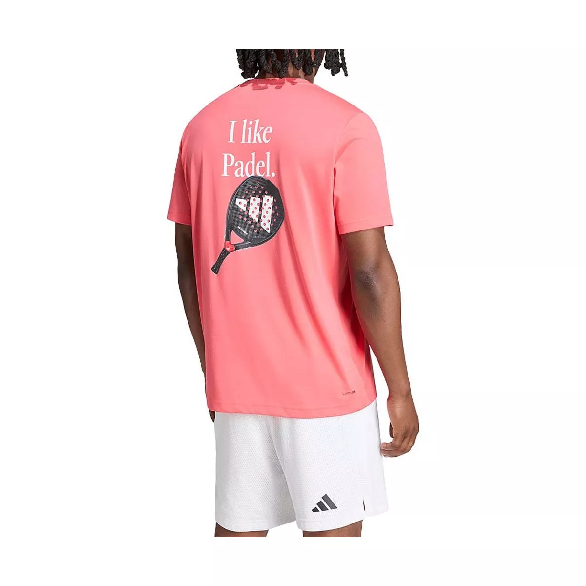T-Shirt Adidas Padel Graphique Rouge