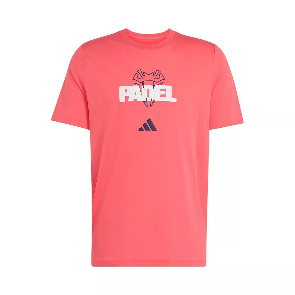 T-Shirt Adidas Padel Graphique Logo Rouge