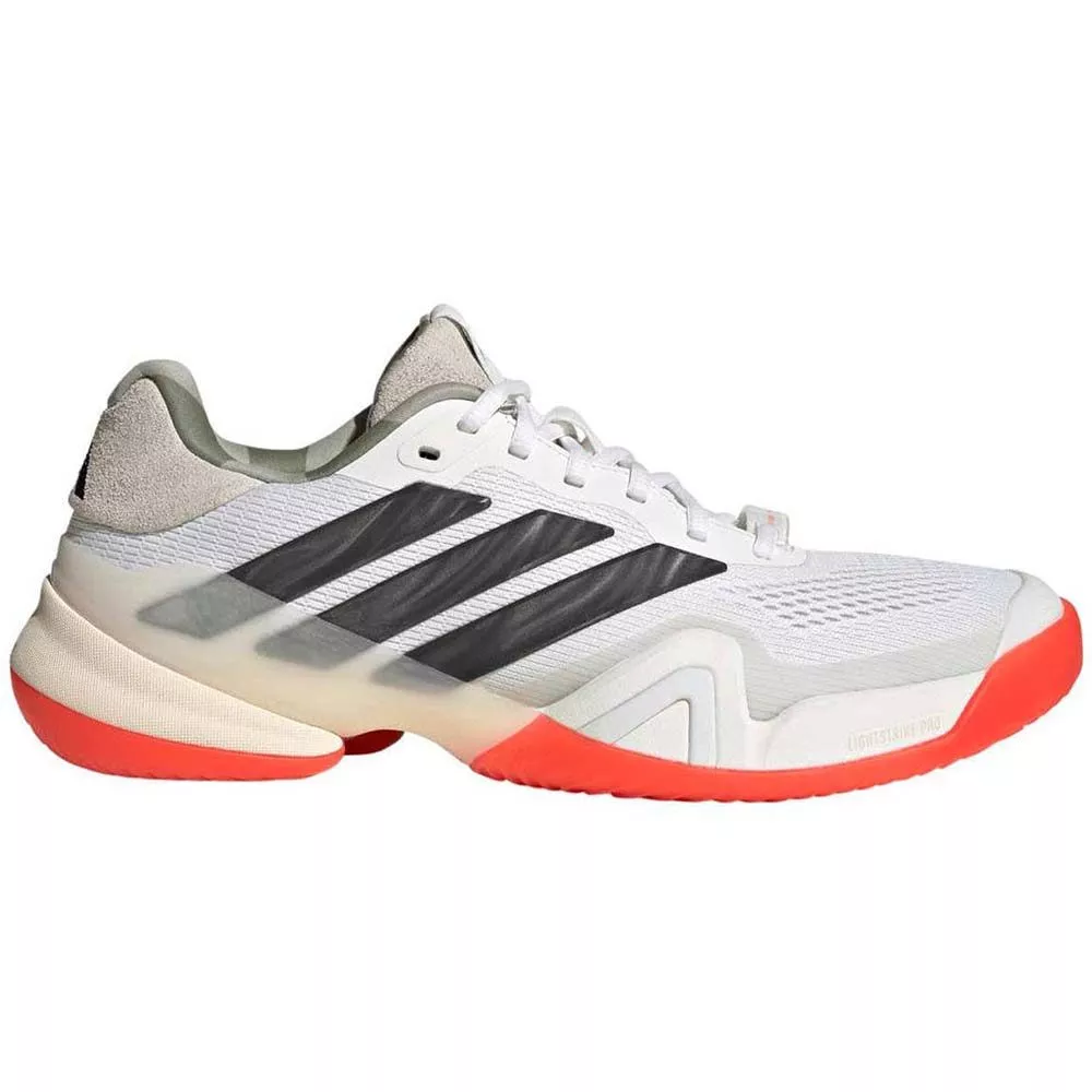 Chaussures Adidas Barricade 14 Blanc / Orange