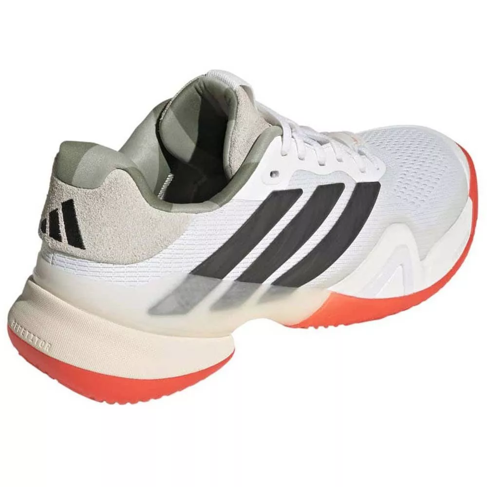Chaussures Adidas Barricade 14 Blanc / Orange