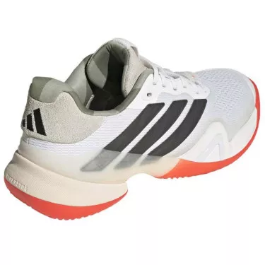 Chaussures Adidas Barricade 14 Blanc / Orange