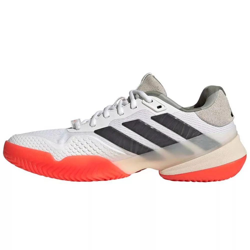 Chaussures Adidas Barricade 14 Blanc / Orange