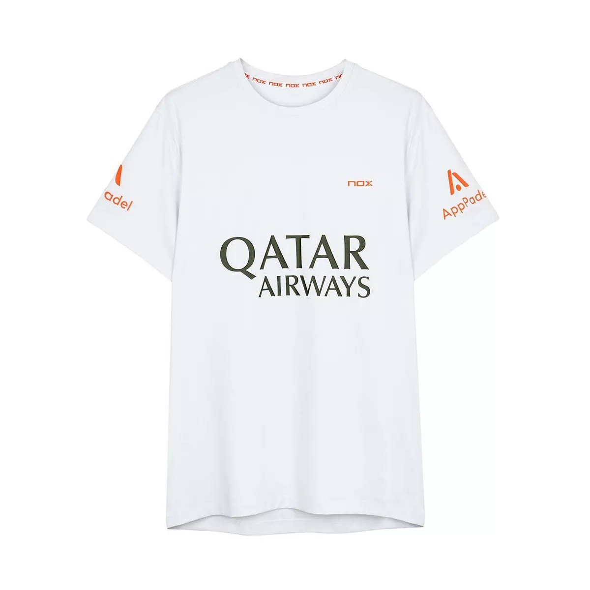 T-shirt Nox AT10 Agustín Tapia Blanc