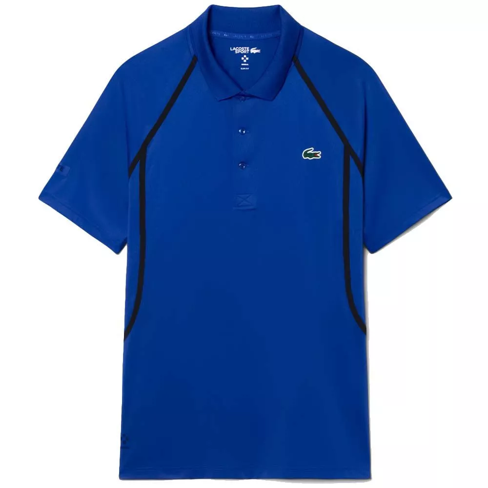 Polo Lacoste Tennis Daniil Medvedev Bleu
