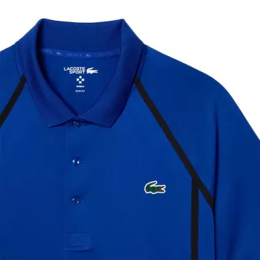 Polo Lacoste Tennis Daniil Medvedev Bleu