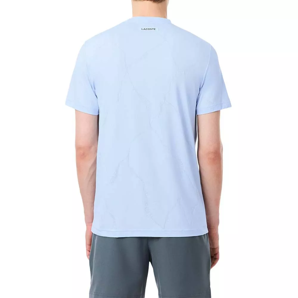 T-Shirt Lacoste Tennis Ultra Dry Bleu clair