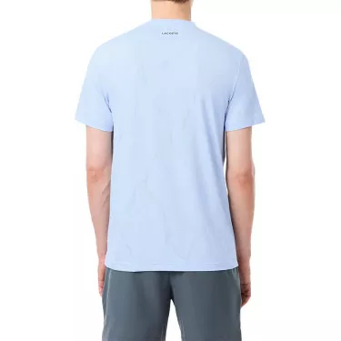 T-Shirt Lacoste Tennis Ultra Dry Bleu clair