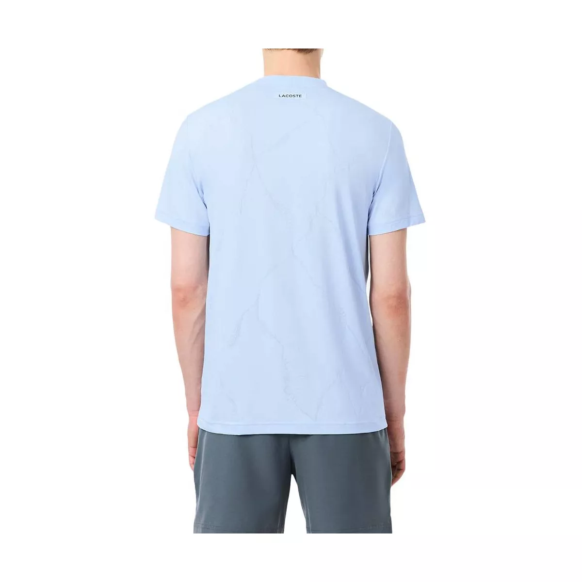 T-Shirt Lacoste Tennis Ultra Dry Bleu clair