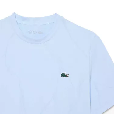 T-Shirt Lacoste Tennis Ultra Dry Bleu clair