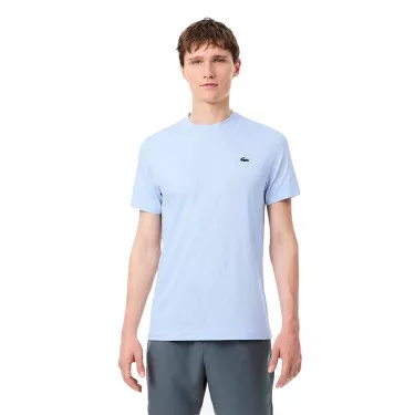 T-Shirt Lacoste Tennis Ultra Dry Bleu clair