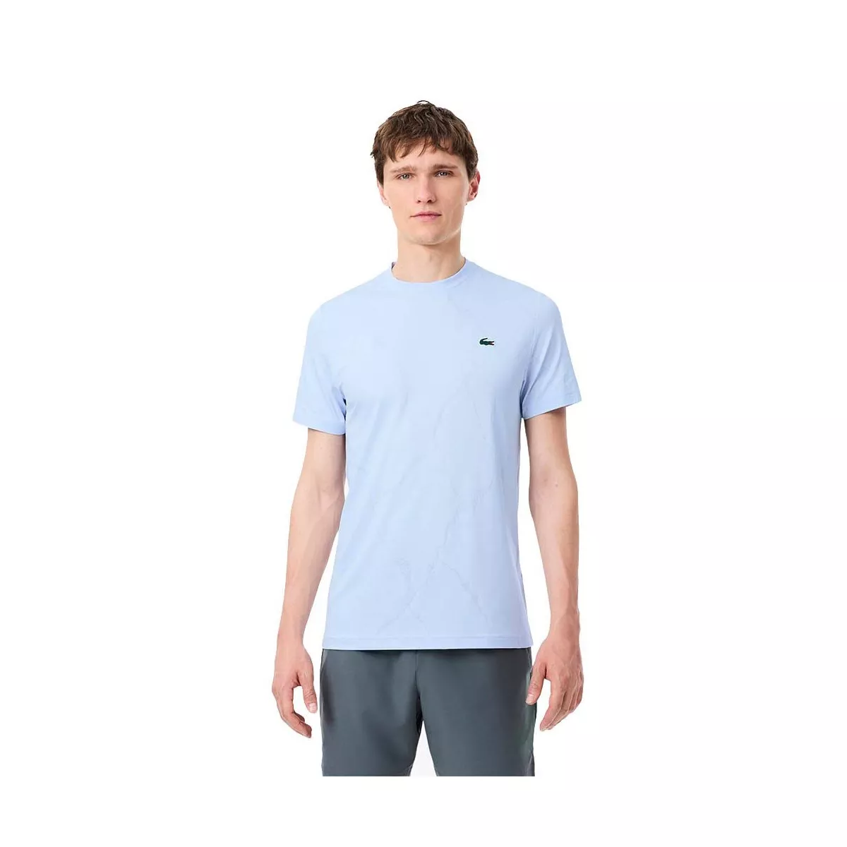 T-Shirt Lacoste Tennis Ultra Dry Bleu clair