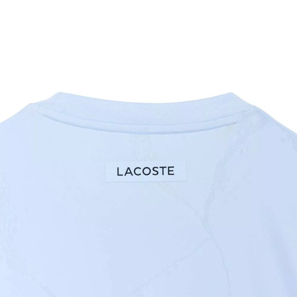 T-Shirt Lacoste Tennis Ultra Dry Bleu clair