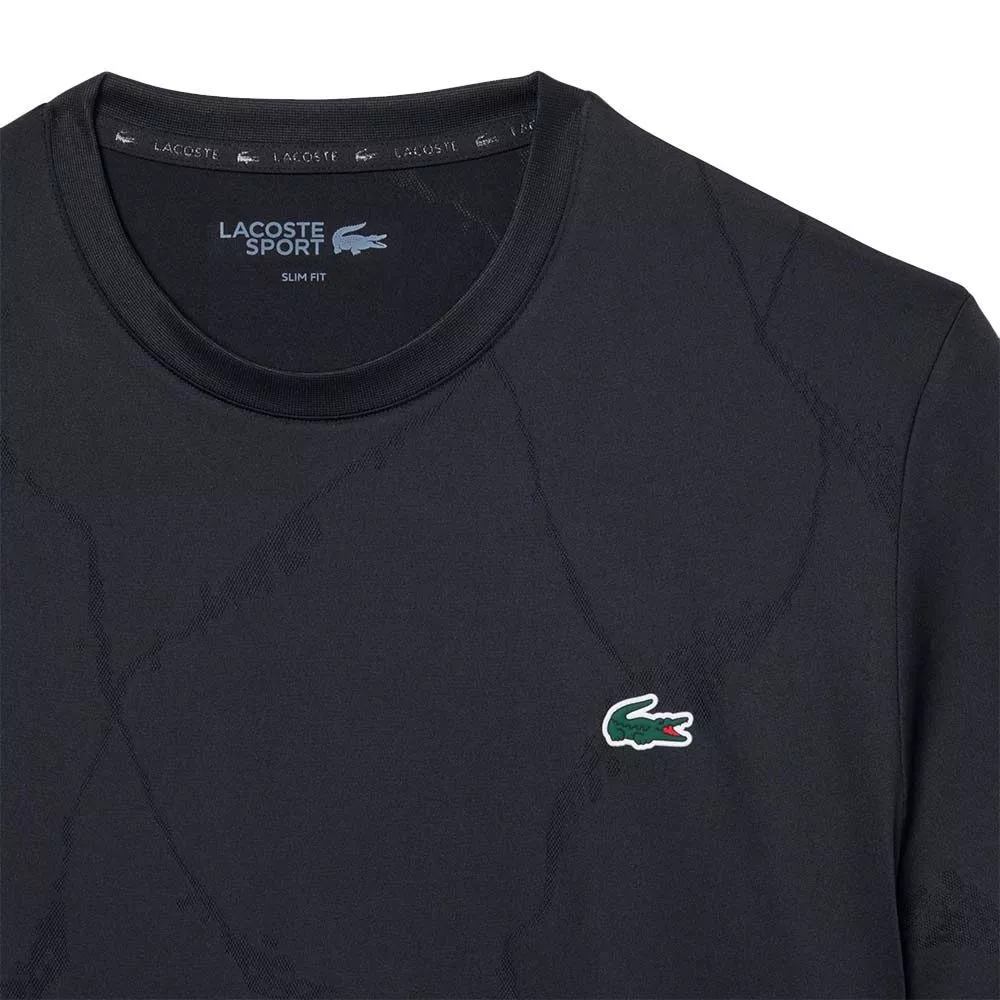 T-Shirt Lacoste Tennis Ultra Dry Noir