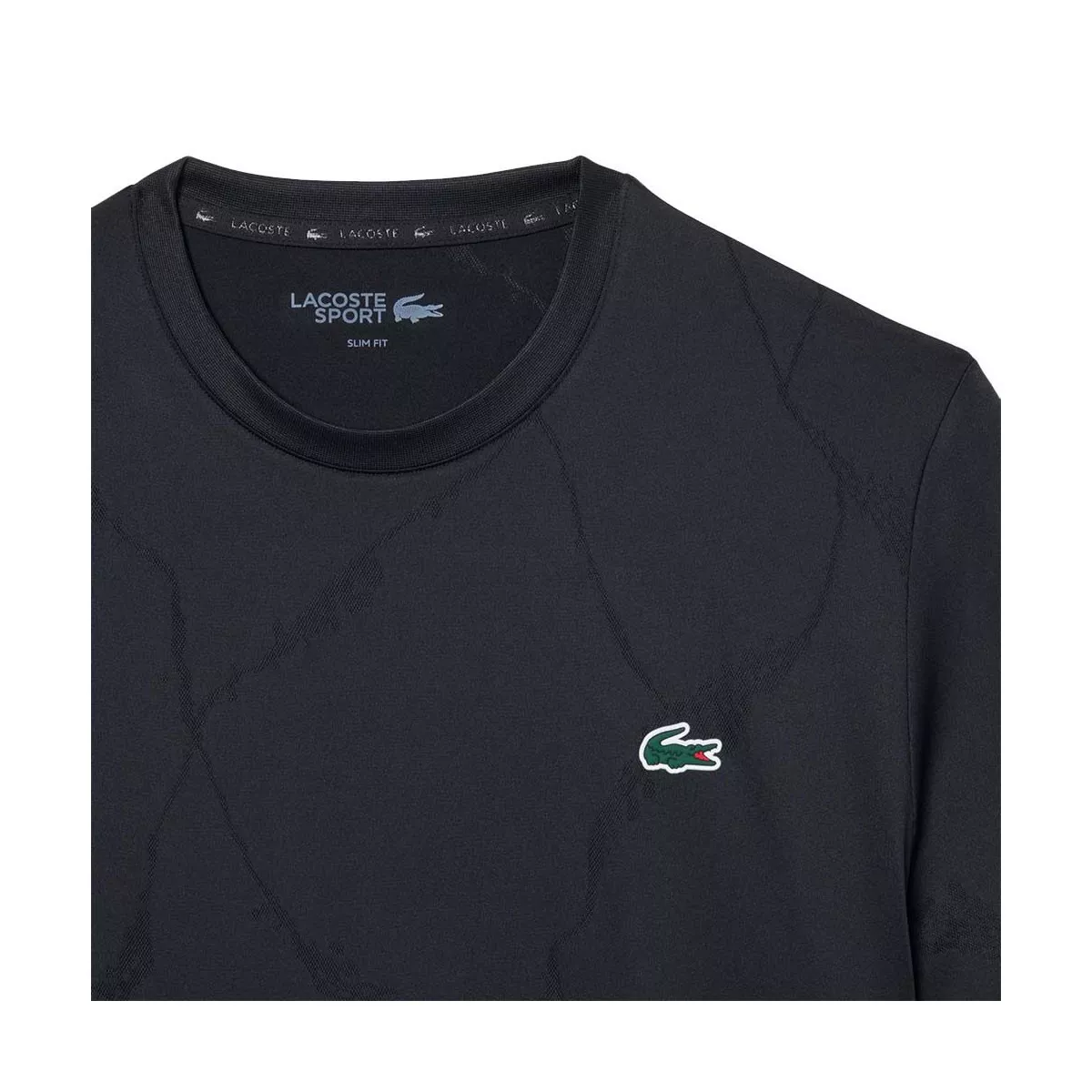 T-Shirt Lacoste Tennis Ultra Dry Noir