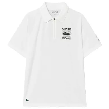 Polo Lacoste Tennis Rolex Masters Blanc