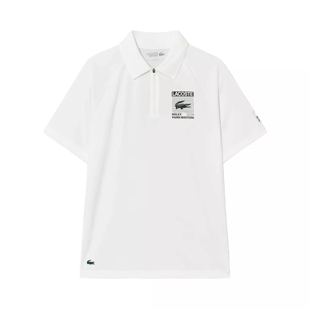 Polo Lacoste Tennis Rolex Masters Blanc