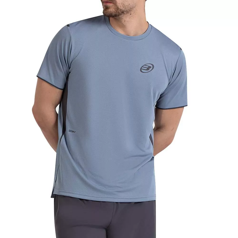 T-shirt Bullpadel Mensa Bleu