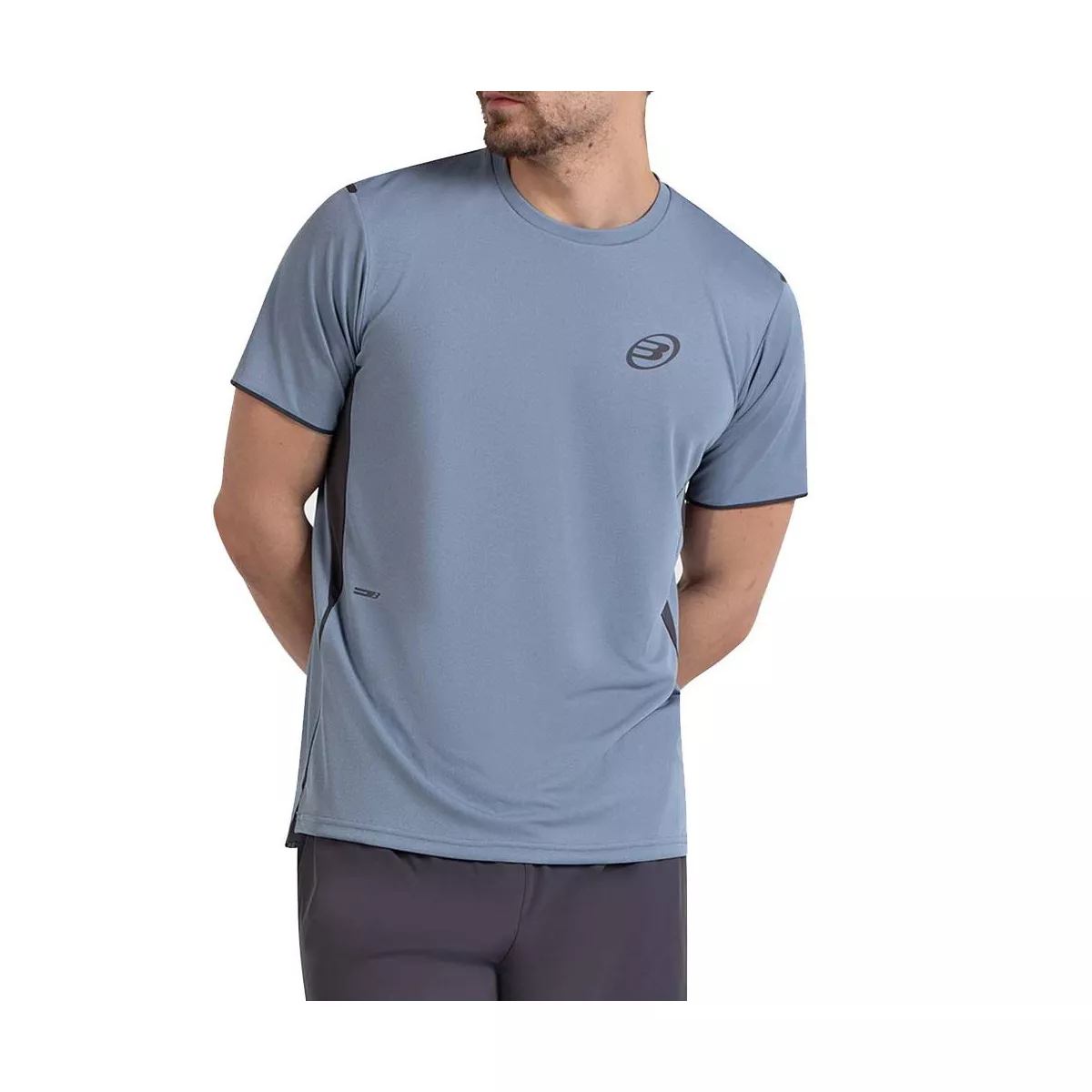 T-shirt Bullpadel Mensa Bleu