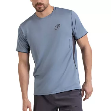 T-shirt Bullpadel Mensa Bleu