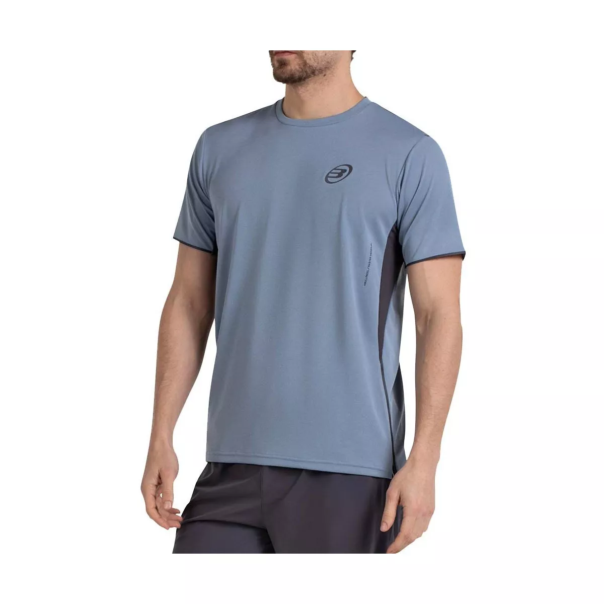 T-shirt Bullpadel Mensa Bleu
