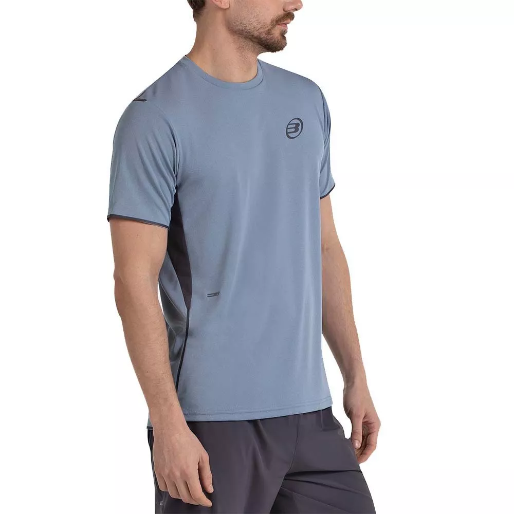 T-shirt Bullpadel Mensa Bleu