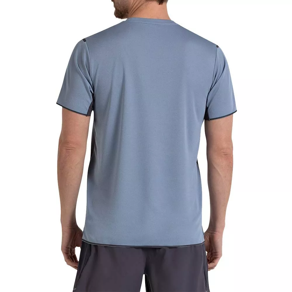 T-shirt Bullpadel Mensa Bleu