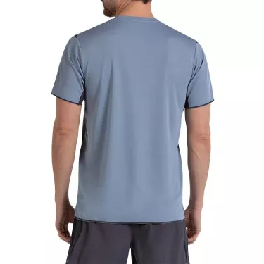 T-shirt Bullpadel Mensa Bleu