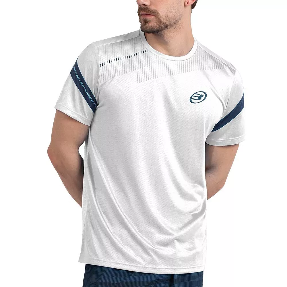 T-shirt Bullpadel Casul Blanc