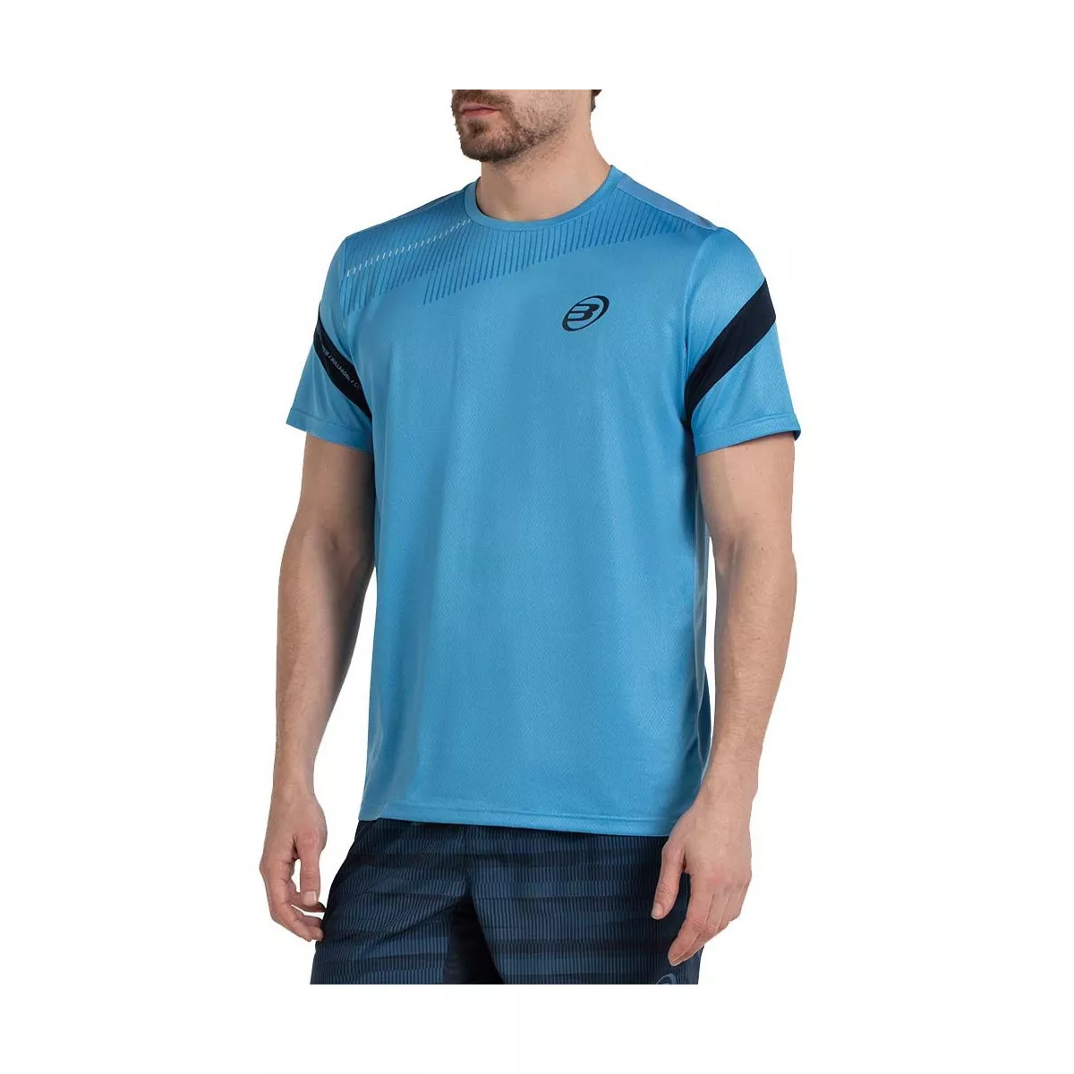 T-shirt Bullpadel Casul Bleu clair