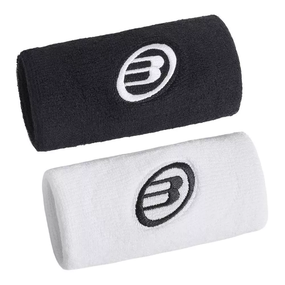 Serre-Poignets Bullpadel BPMU262I Noir / Blanc x 2