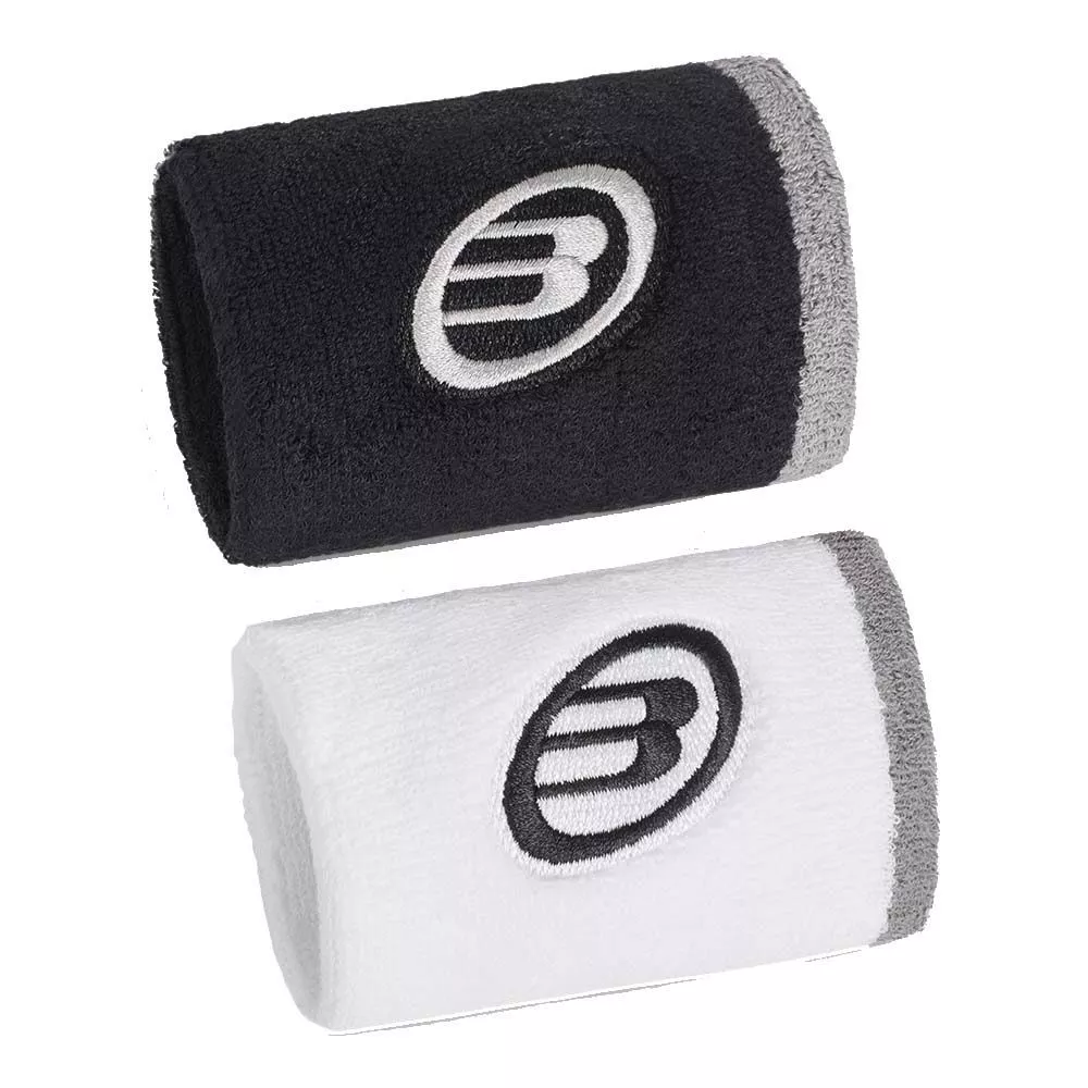 Serre-Poignets Bullpadel BPMU266I Blanc / Noir x2