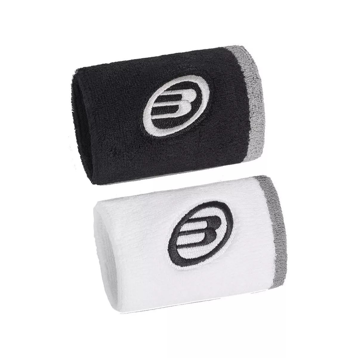 Serre-Poignets Bullpadel BPMU266I Blanc / Noir x2
