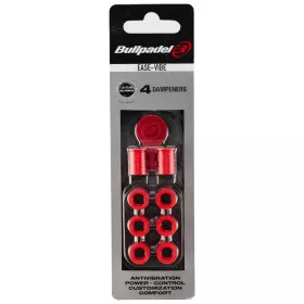 Antivibrateurs Bullpadel Ease Vibe x4 Rouge
