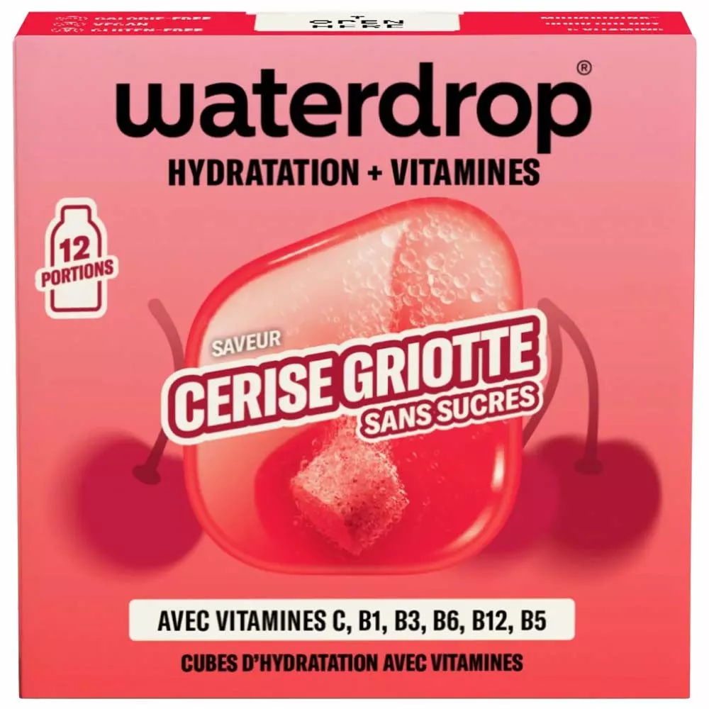 Microdrink Waterdrop Cerise Griotte x12