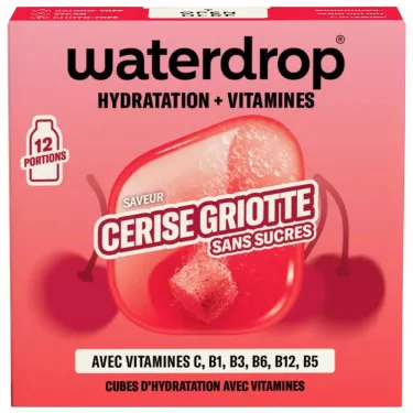 Microdrink Waterdrop Cerise Griotte x12