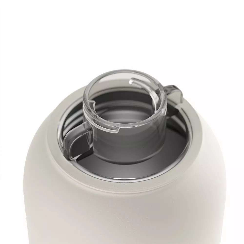 Waterdrop Thermosfles Crème Wit
