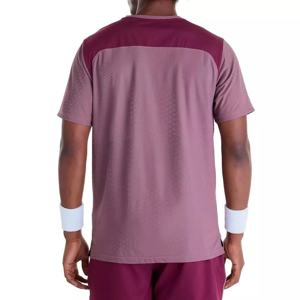 T-Shirt New Balance Tournament NYC Rose / Bordeaux