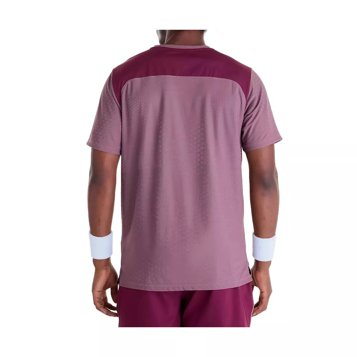 T-Shirt New Balance Tournament NYC Rose / Bordeaux