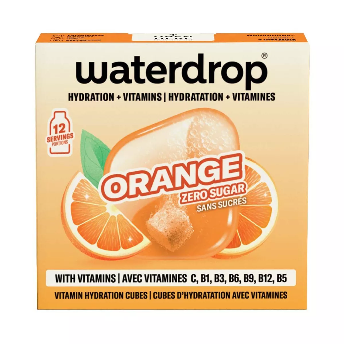 Microdrink Waterdrop Orange x12
