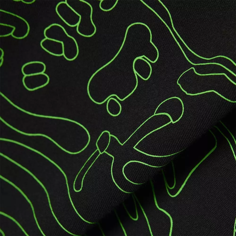 T-shirt Lacoste Sport Ultra Dry Imprimé Crocodile Noir / Vert