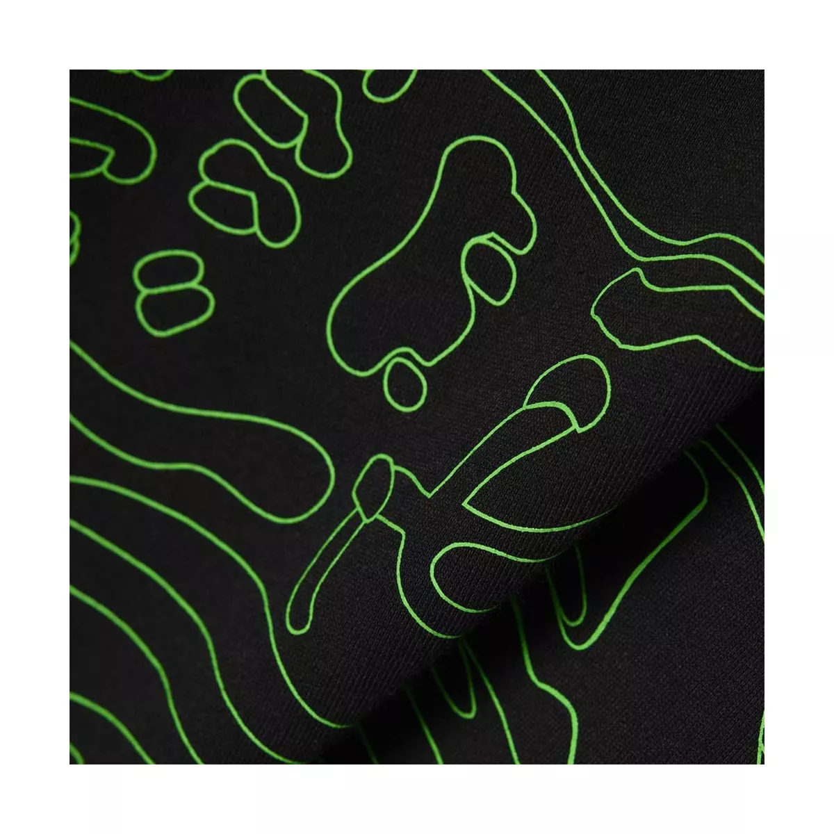 T-shirt Lacoste Sport Ultra Dry Imprimé Crocodile Noir / Vert