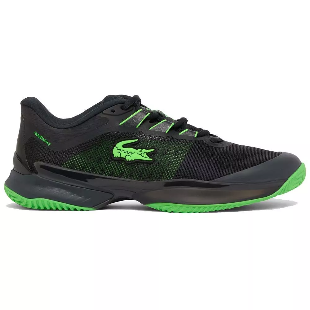 Chaussures Lacoste AG-LT Ultra Clay Court Terre battue Noir / Vert
