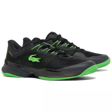 Chaussures Lacoste AG-LT Ultra Clay Court Terre battue Noir / Vert
