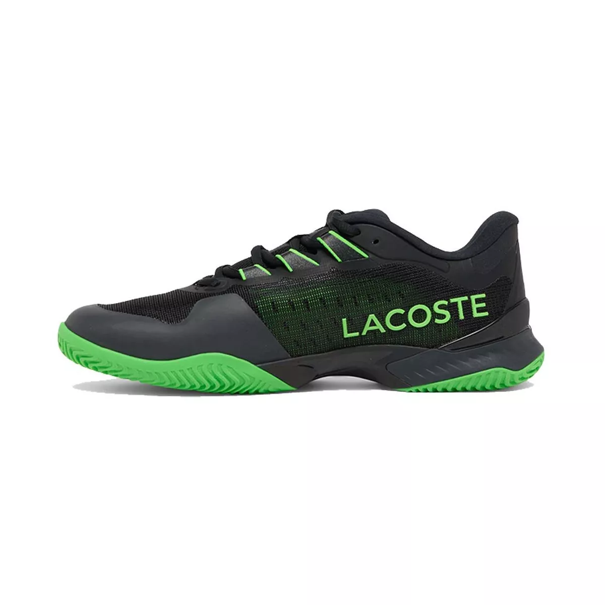 Chaussures Lacoste AG-LT Ultra Clay Court Terre battue Noir / Vert