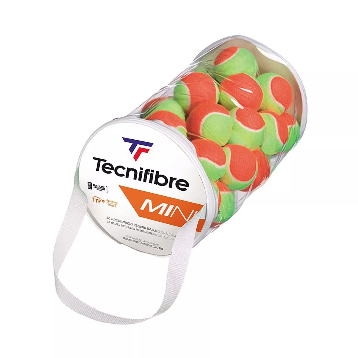 Tecnifibre Mini-Tennis Zak van 36 Ballen