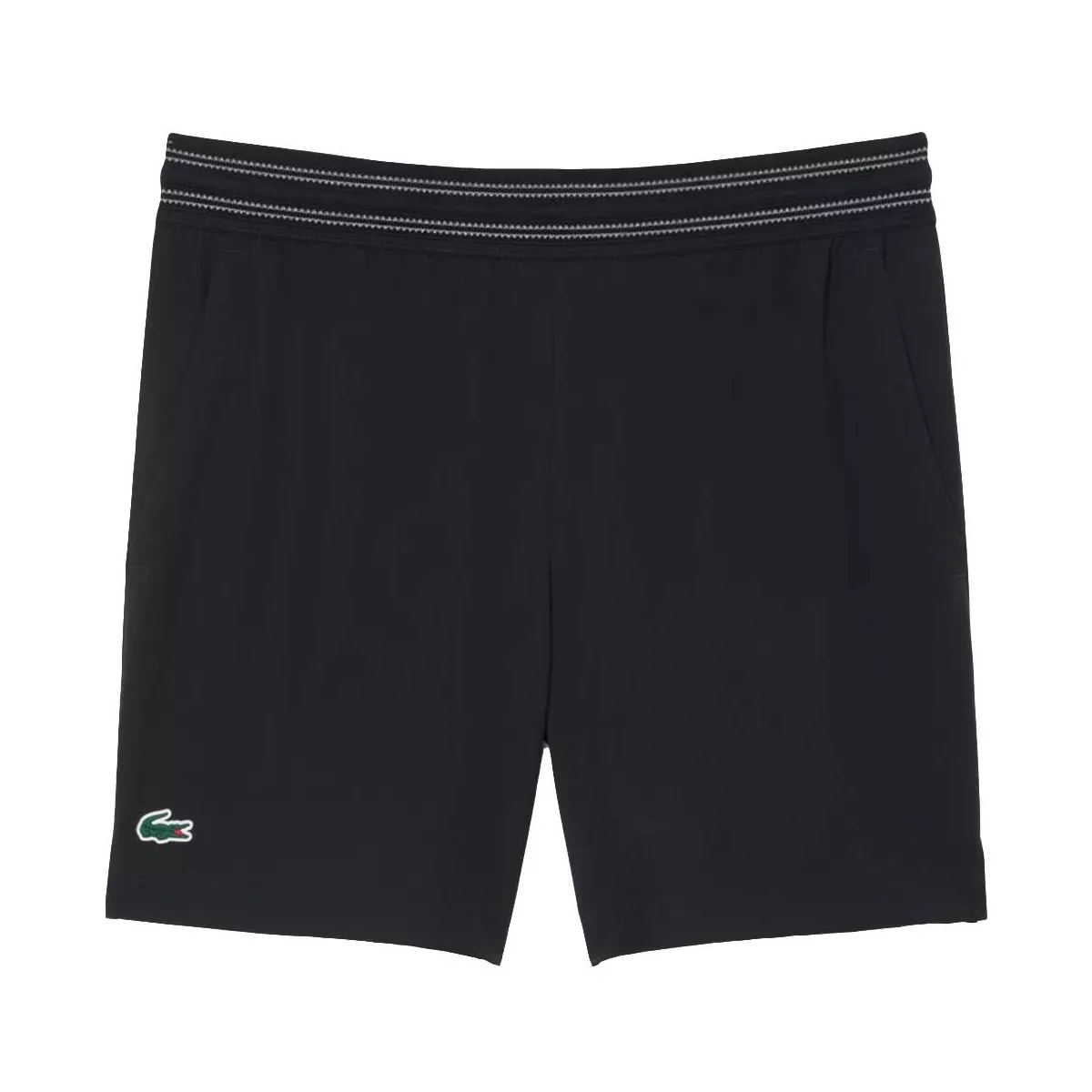 Short Lacoste Tennis Ultra Dry Réfléchissant Noir