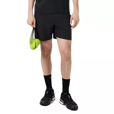 Short Lacoste Tennis Ultra Dry Réfléchissant Noir